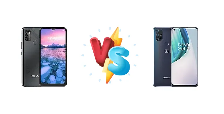 ZTE Blade 20 5G vs OnePlus Nord N10 5G