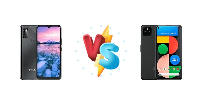ZTE Blade 20 5G vs Google Pixel 4a 5G