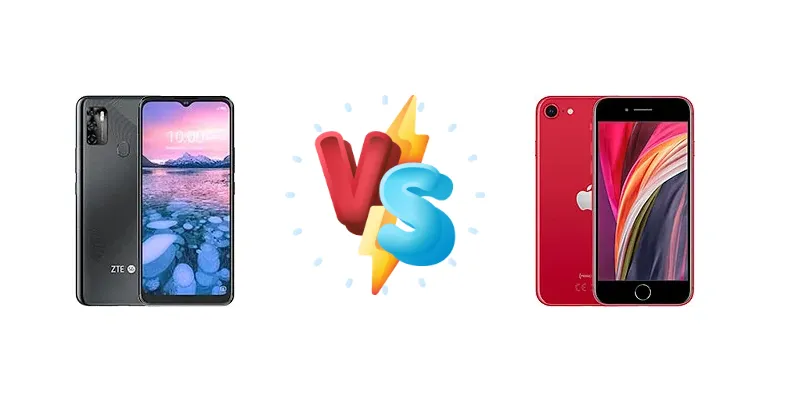 ZTE Blade 20 5G vs Apple iPhone SE (2020)