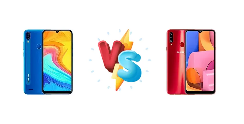 Lenovo A7 vs Samsung Galaxy A20s