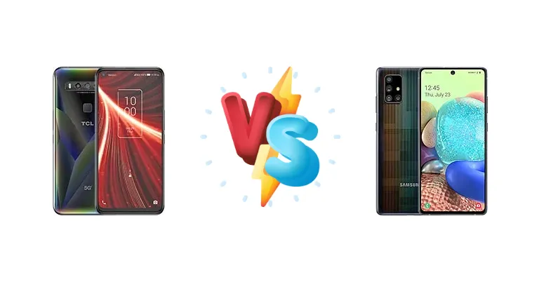 TCL 10 5G UW vs Samsung Galaxy A71 5G UW: A Sub-$300 5G Showdown