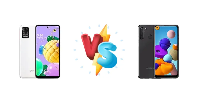 LG Q52 vs Samsung Galaxy A21