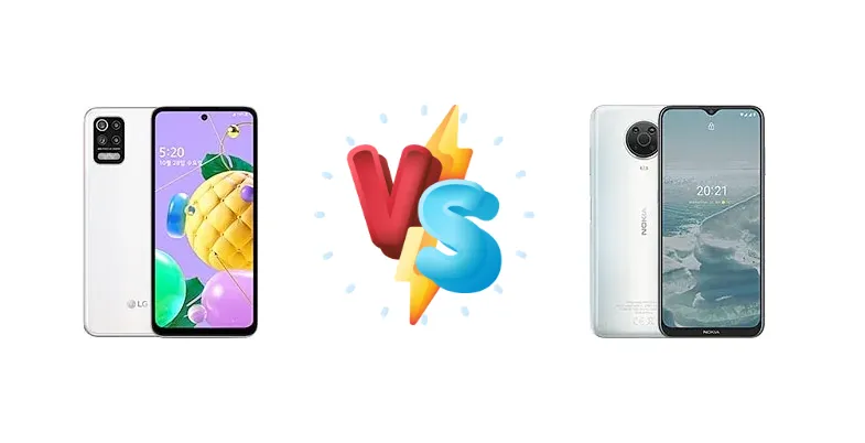 LG Q52 vs Nokia G20