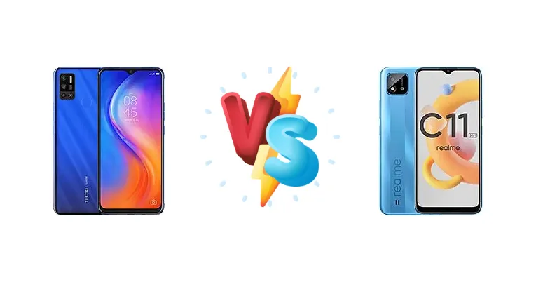 Tecno Spark 6 Air vs Realme C11 (2021)