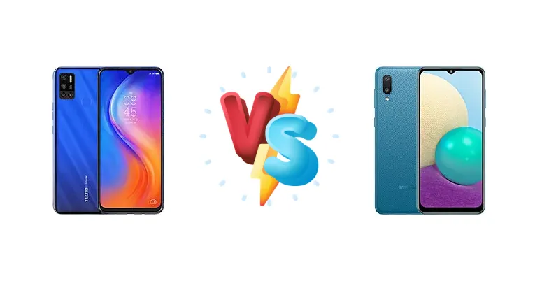 Tecno Spark 6 Air vs Samsung Galaxy A02