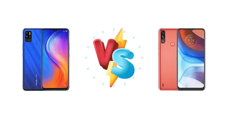 Tecno Spark 6 Air vs Motorola Moto E7 Power