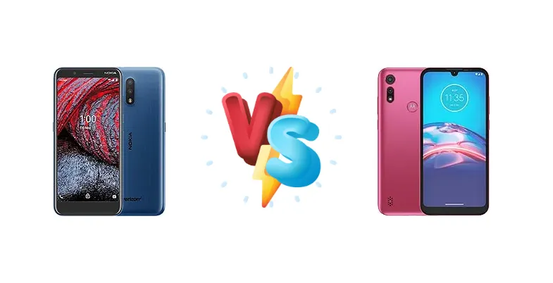 Nokia 2 V Tella vs Motorola Moto E6i