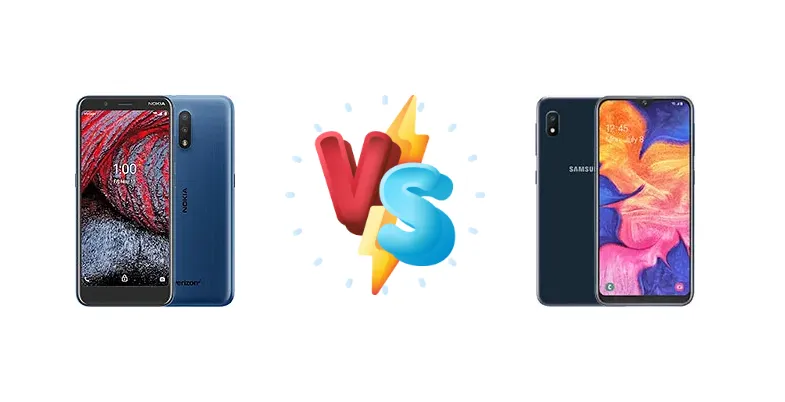 Nokia 2 V Tella vs Samsung Galaxy A10e