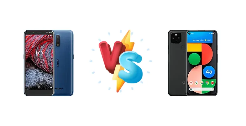 Nokia 2 V Tella vs Google Pixel 4a 5G