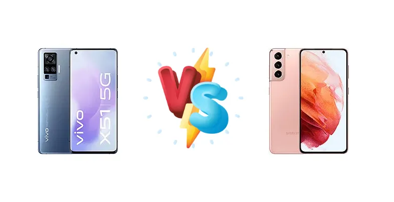 vivo X51 5G vs Samsung Galaxy S21 5G