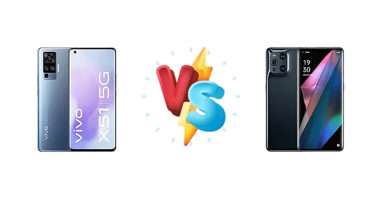 vivo X51 5G vs Oppo Find X3 Pro