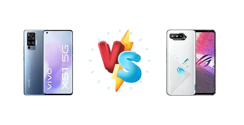 vivo X51 5G vs Asus ROG Phone 5s