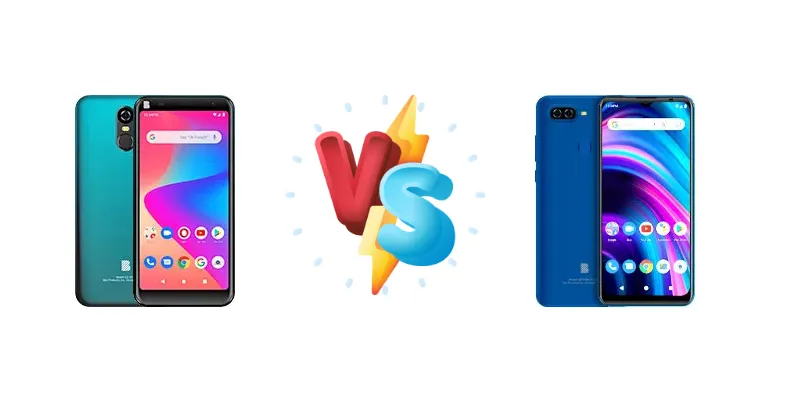 BLU C6 2020 vs BLU G50 Mega 2022