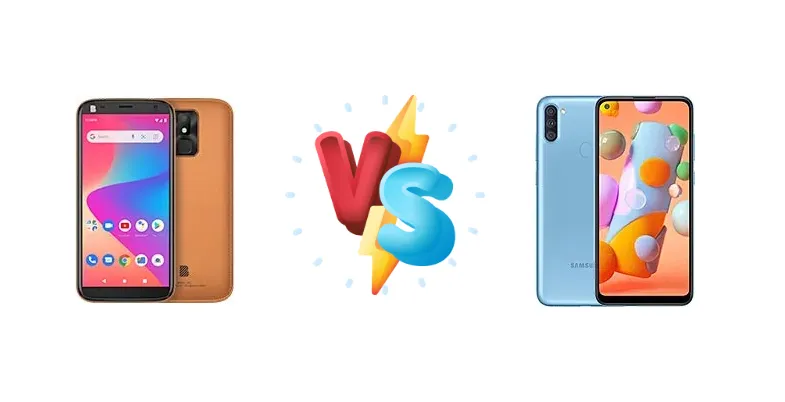 BLU J7L vs Samsung Galaxy A11