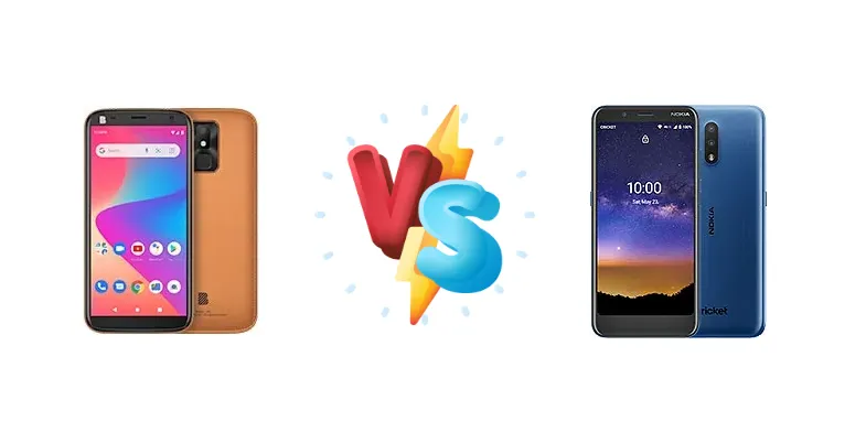 BLU J7L vs Nokia C2 Tava