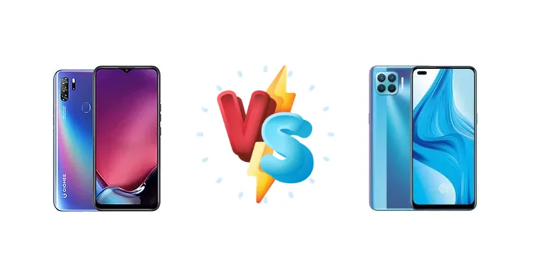 Gionee S12 vs Oppo F17 Pro