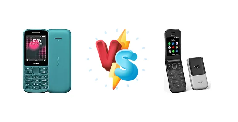 Nokia 215 4G vs Nokia 2720 Flip