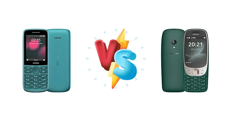 Nokia 215 4G vs Nokia 6310 (2021)