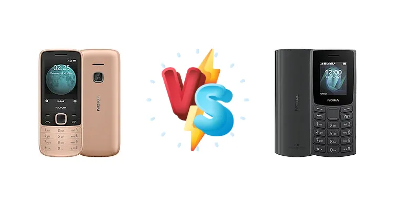 Nokia 225 4G vs Nokia 105 4G 2nd Edition