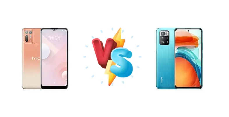 HTC Desire 20+ vs Xiaomi Redmi Note 10 Pro (China)