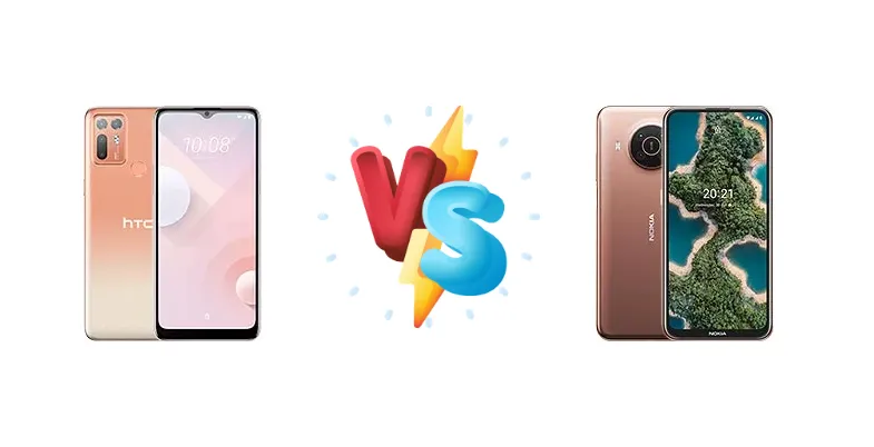 HTC Desire 20+ vs Nokia X20
