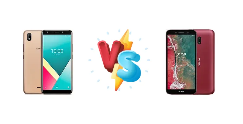 Wiko Y61 vs Nokia C1 Plus