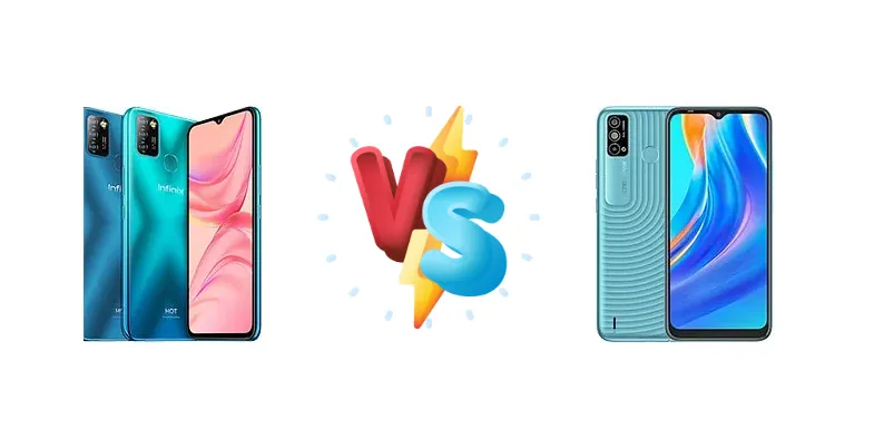 Infinix Hot 10 Lite vs Tecno Spark Go 2021