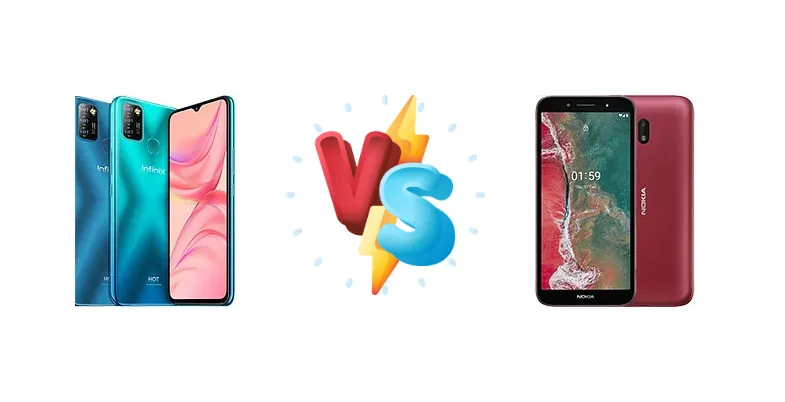 Infinix Hot 10 Lite vs Nokia C1 Plus