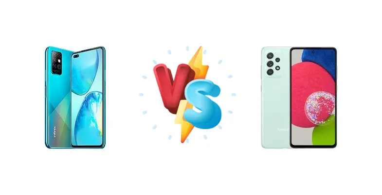 Infinix Note 8 vs Samsung Galaxy A52s 5G