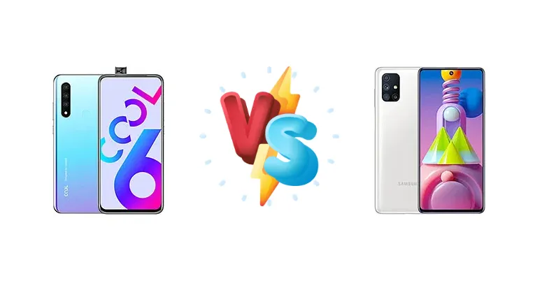 Coolpad Cool 6 vs Samsung Galaxy M51
