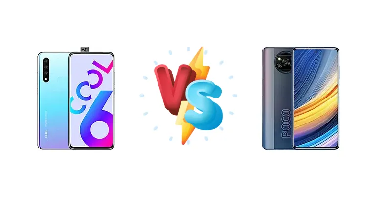 Coolpad Cool 6 vs Xiaomi Poco X3 Pro