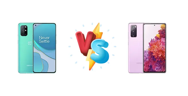OnePlus 8T+ 5G vs Samsung Galaxy S20 FE 5G