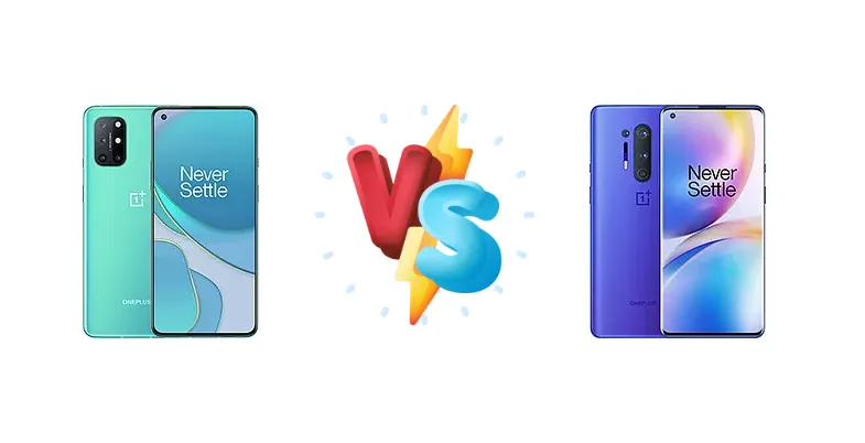 OnePlus 8T+ 5G vs OnePlus 8 Pro