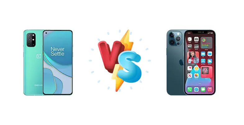 OnePlus 8T+ 5G vs Apple iPhone 12 Pro Max
