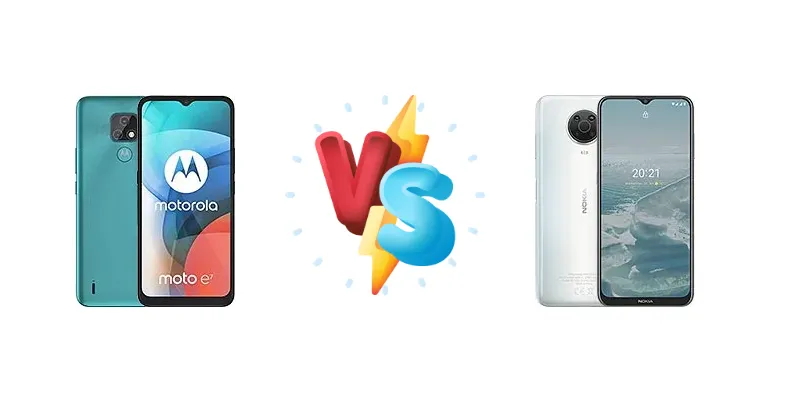Moto E7 vs Nokia G20: Budget Battle - Which Offers More Performance?
