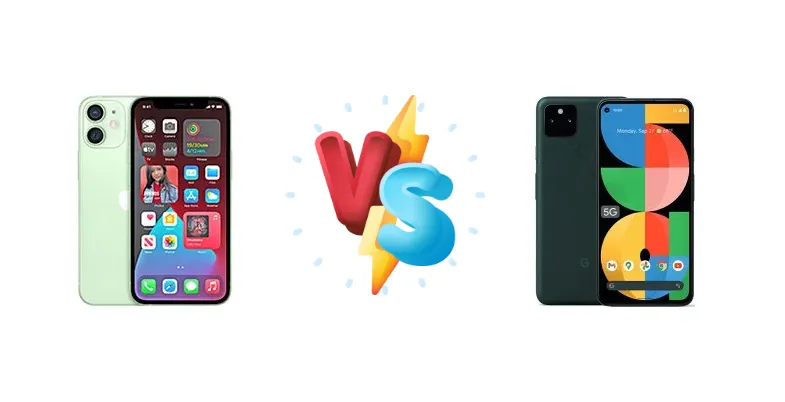 Apple iPhone 12 mini vs Google Pixel 5a 5G