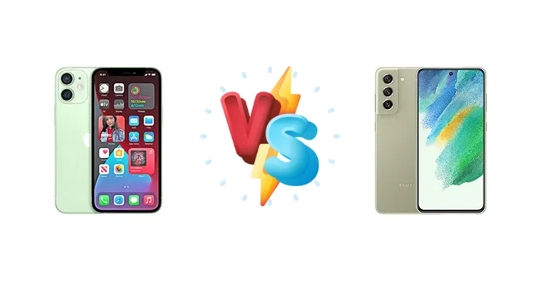 Apple iPhone 12 mini vs Samsung Galaxy S21 FE 5G