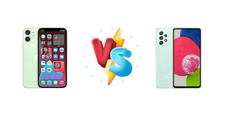 Apple iPhone 12 mini vs Samsung Galaxy A52s 5G