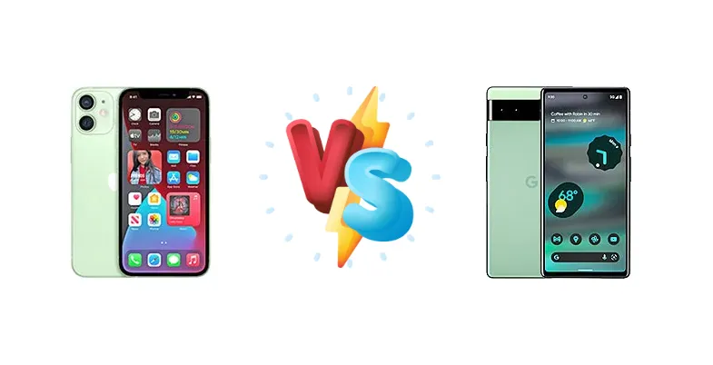 Apple iPhone 12 mini vs Google Pixel 6a