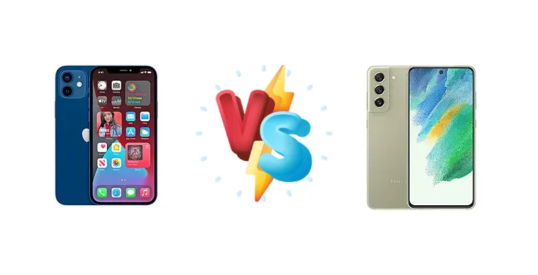 Apple iPhone 12 vs Samsung Galaxy S21 FE 5G
