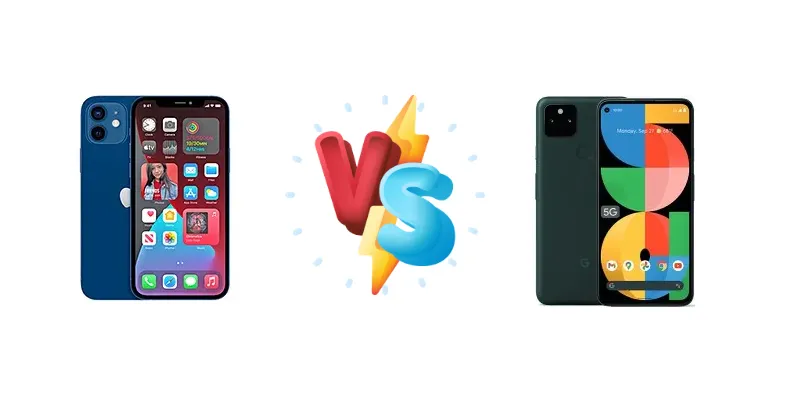 Apple iPhone 12 vs Google Pixel 5a 5G