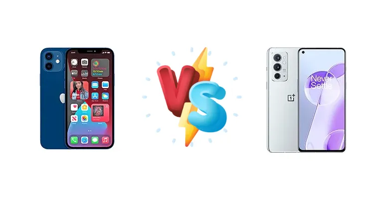 Apple iPhone 12 vs OnePlus 9RT 5G