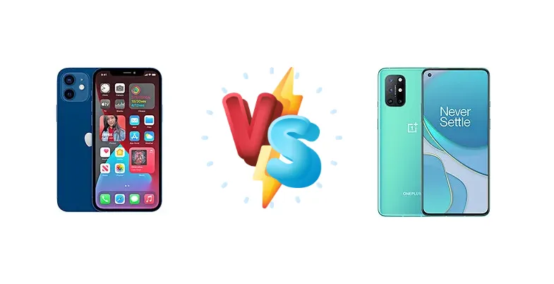 Apple iPhone 12 vs OnePlus 8T
