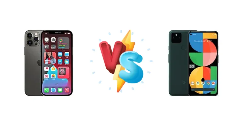 Apple iPhone 12 Pro vs Google Pixel 5a 5G