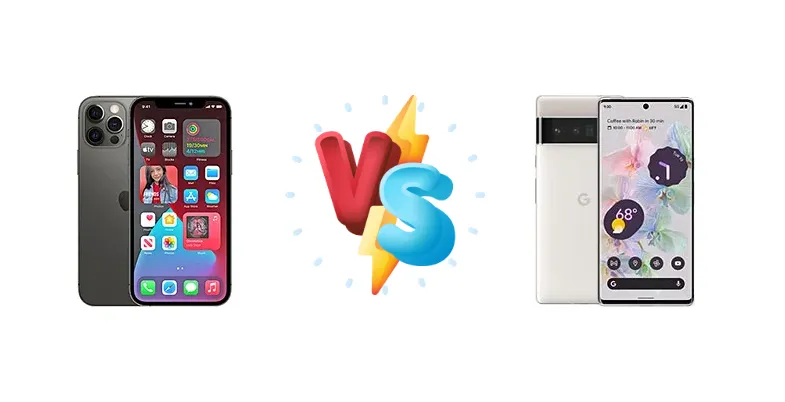 Apple iPhone 12 Pro vs Google Pixel 6 Pro