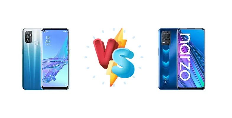 Oppo A53s vs Realme Narzo 30 5G