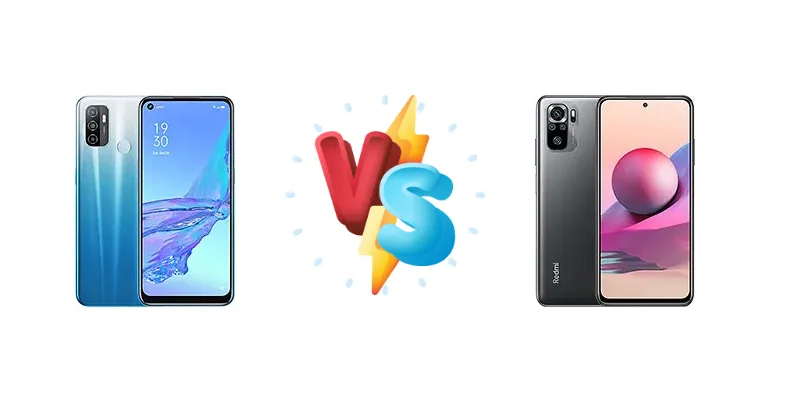 Oppo A53s vs Xiaomi Redmi Note 10S