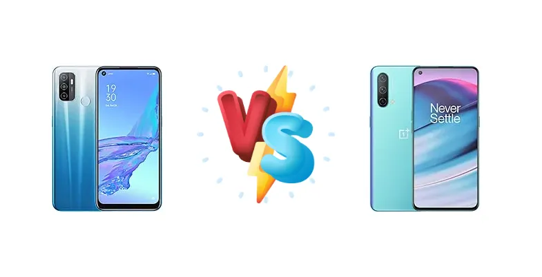 Oppo A53s vs OnePlus Nord CE 5G