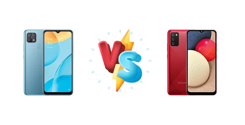 Oppo A15 vs Samsung Galaxy A02s