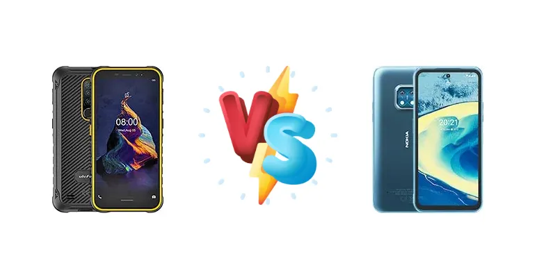 Ulefone Armor X8 vs Nokia XR20